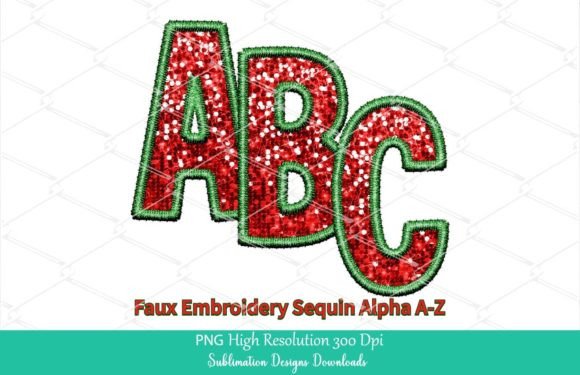 Christmas Faux Embroidery Sequin Alpha: A Designer’s Honest Review