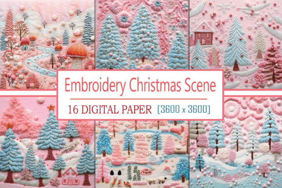 Embroidery Christmas Scene: A Designer's Review