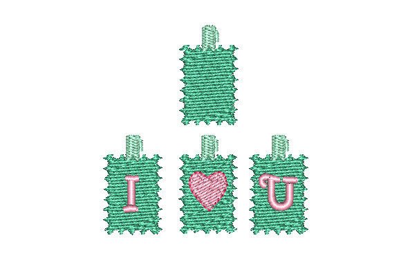 I Love U Stamps with Hinges Embroidery: A Designer’s Review