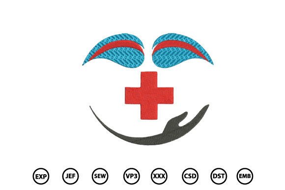Medical Sign Embroidery Design Review for Craft Fairs