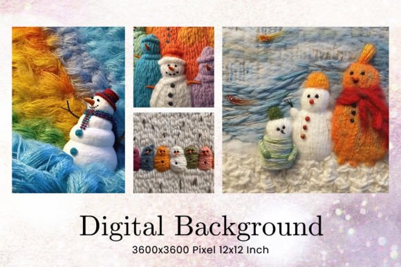 Snowman Embroidery Christmas Background: A Designer’s Review