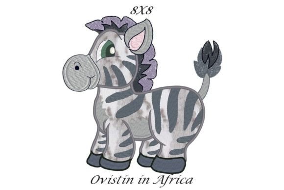 Sweet Zebra Applique Embroidery: A Designer's Review